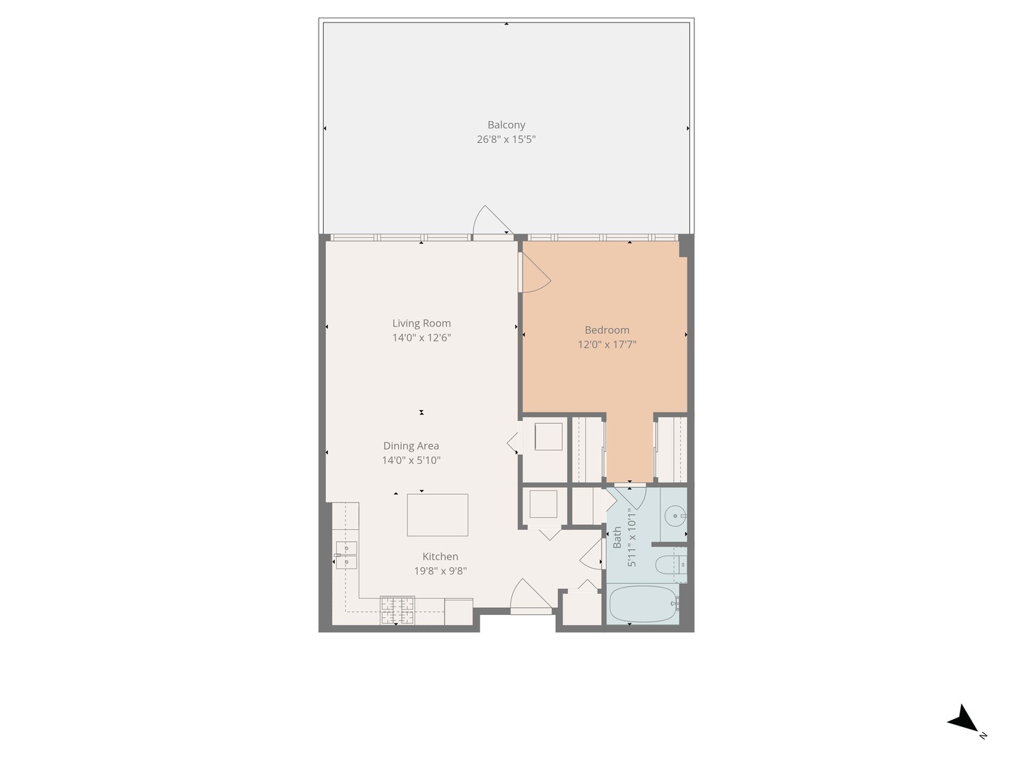 901 W Madison Street Unit: 403