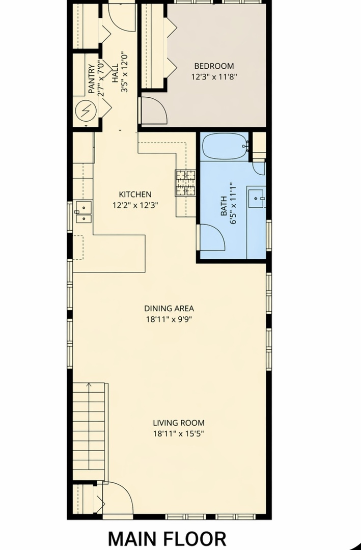 3043 N HAMILTON Avenue