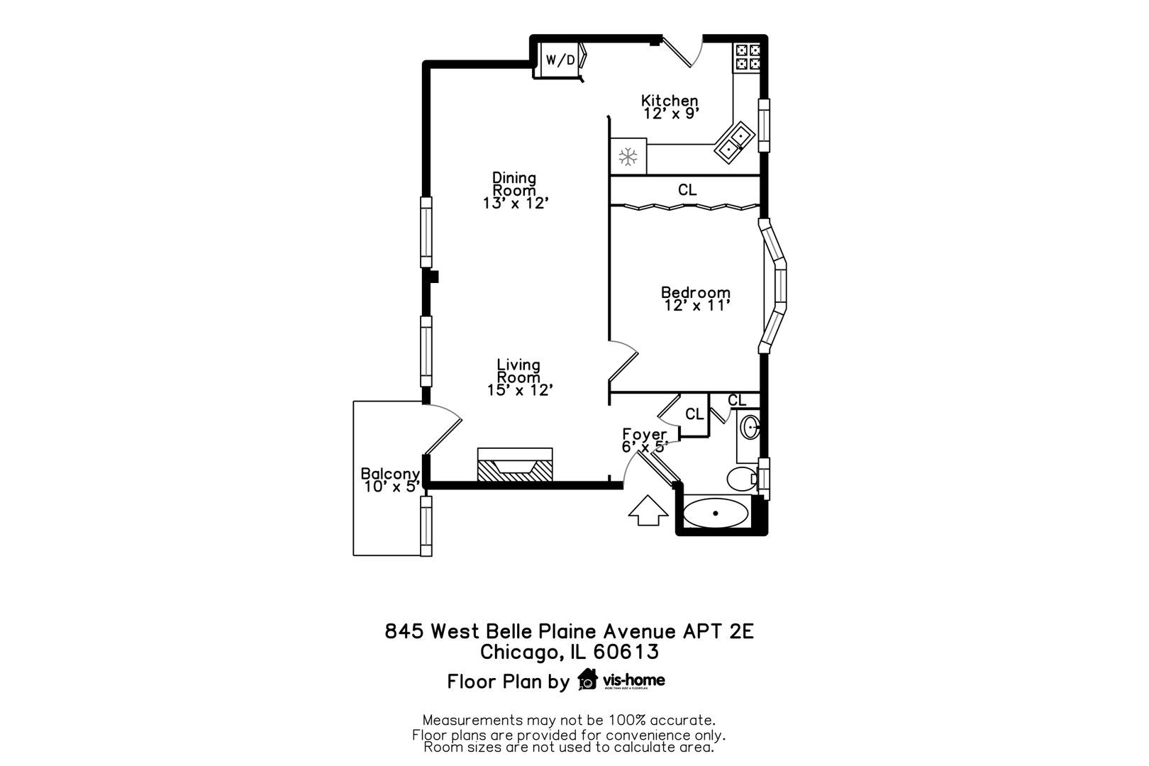 845 W BELLE PLAINE Avenue Unit: 2E