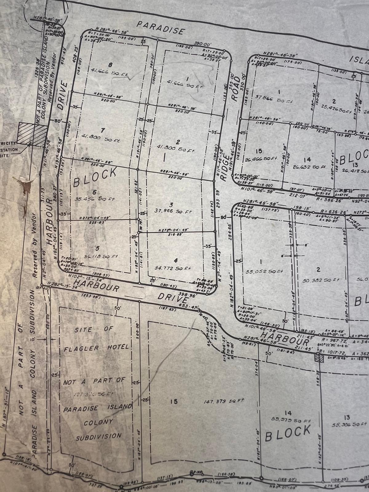 HARBOUR DRIVE, PARADISE IS