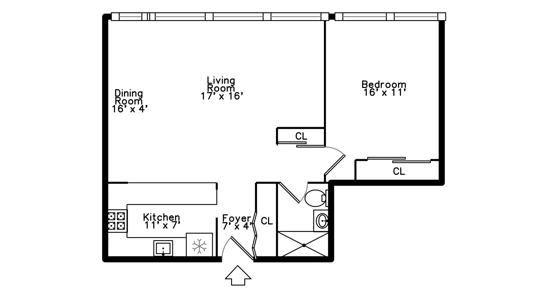 33 E Cedar Street Unit: 17B