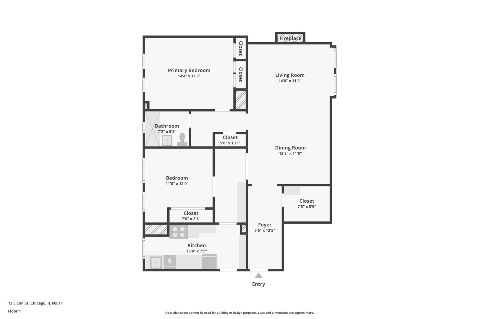 73 E ELM Street Unit: 12D