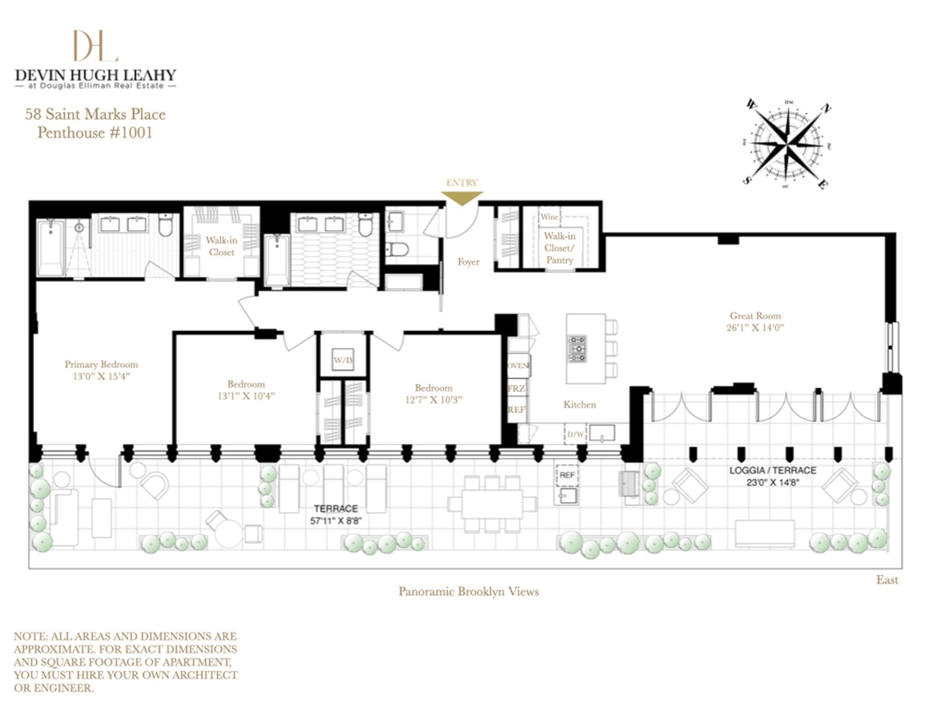 58 ST MARKS Place PH1001