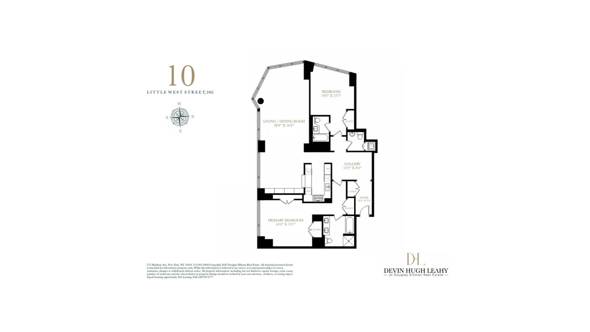 10 LITTLE WEST Street 24G