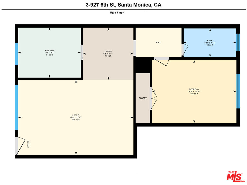 927 6th St Unit: 3
