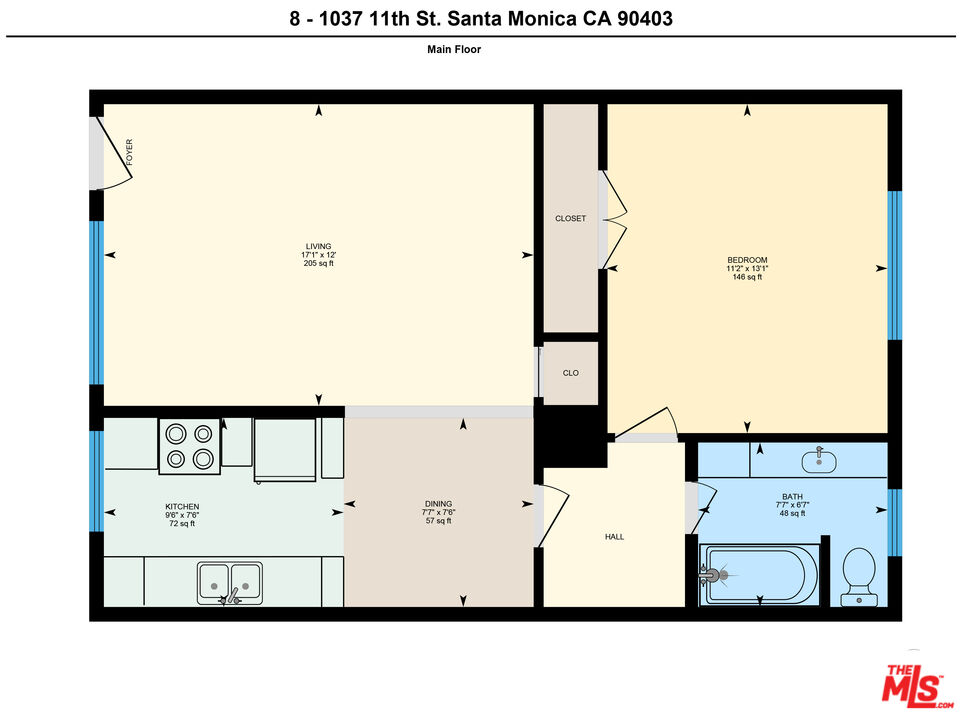 1037 11th St Unit: 8