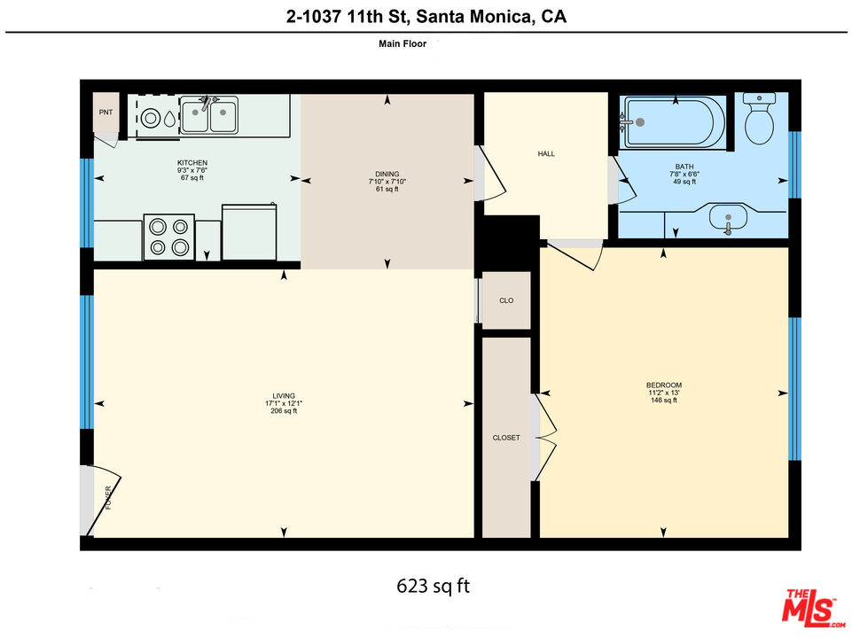 1037 11th St Unit: 2