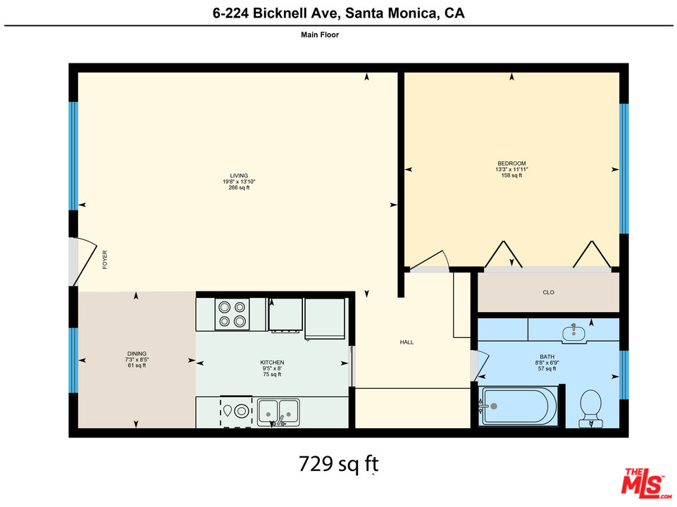 224 Bicknell Ave Unit: C