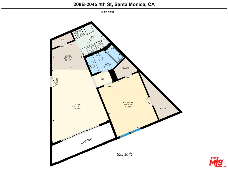 2045 4th St Unit: 208B