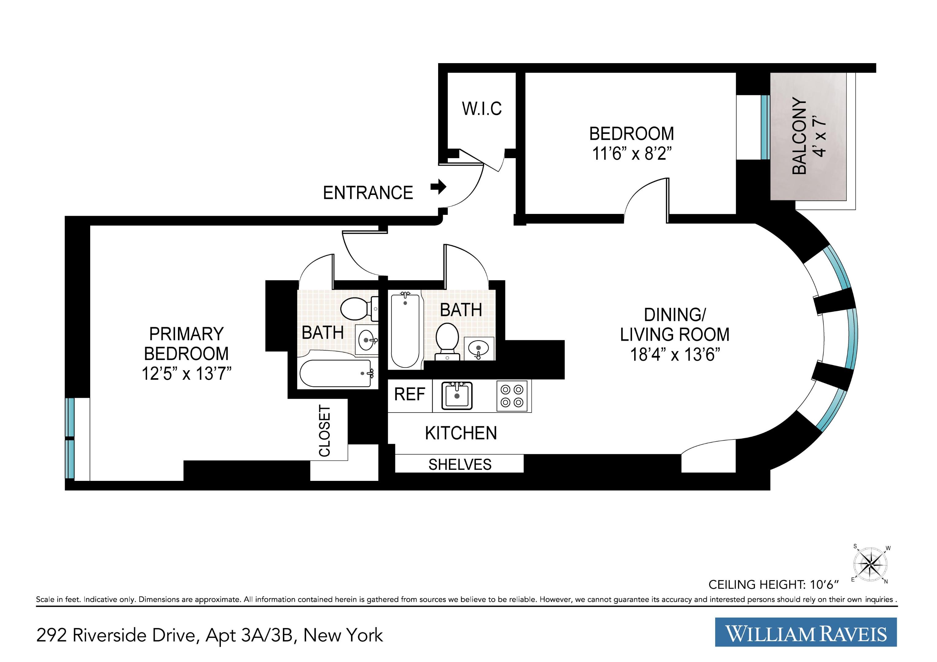 292 Riverside Drive 3-AB