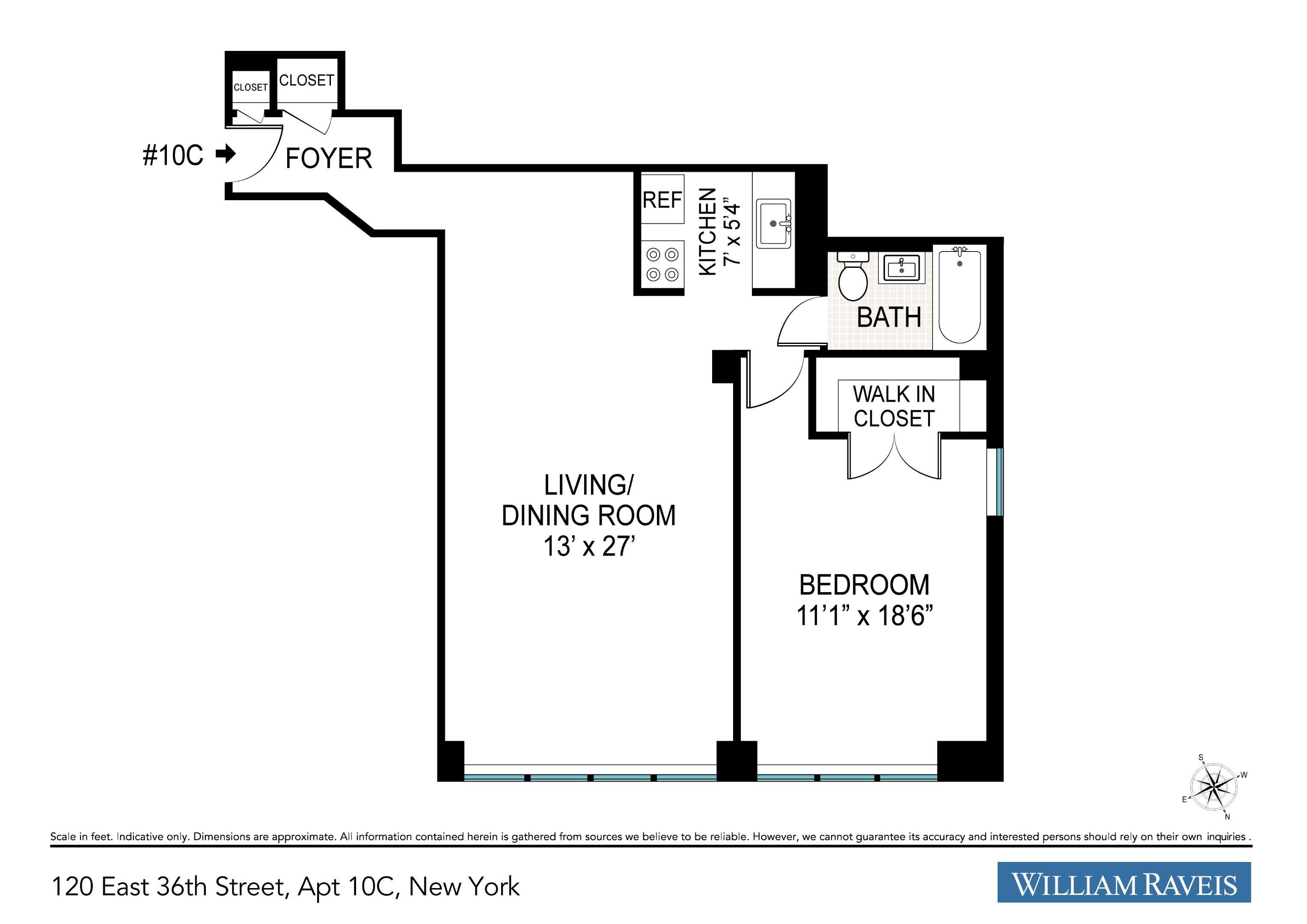 120 E 36th Street 10-C