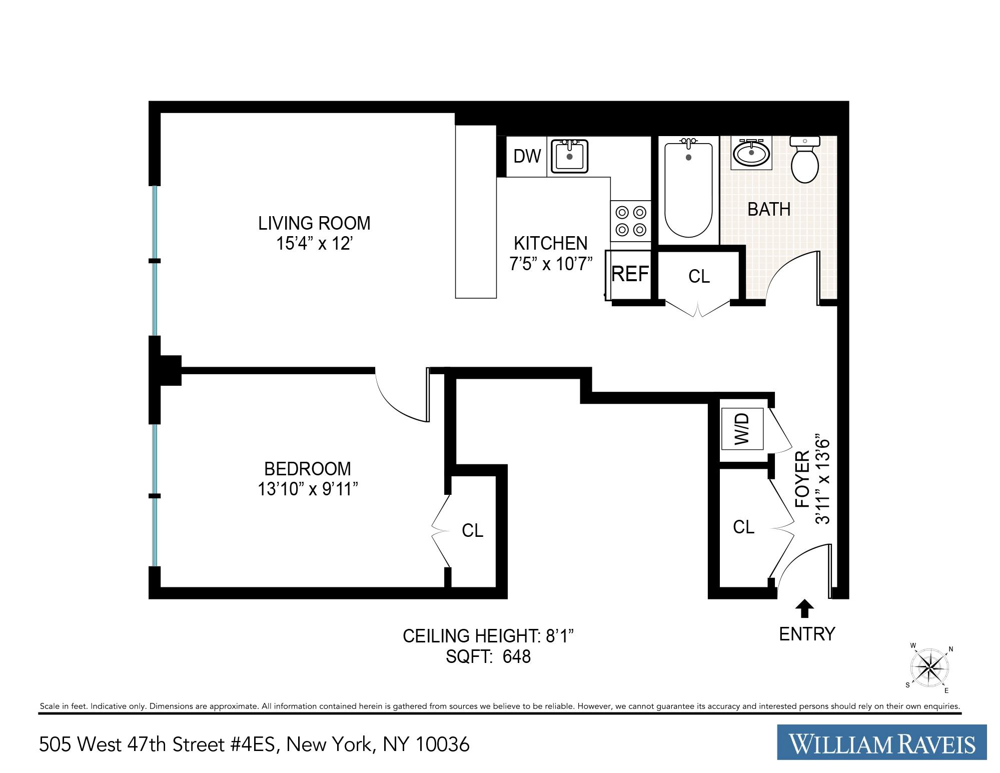 505 W 47th Street 4-ES