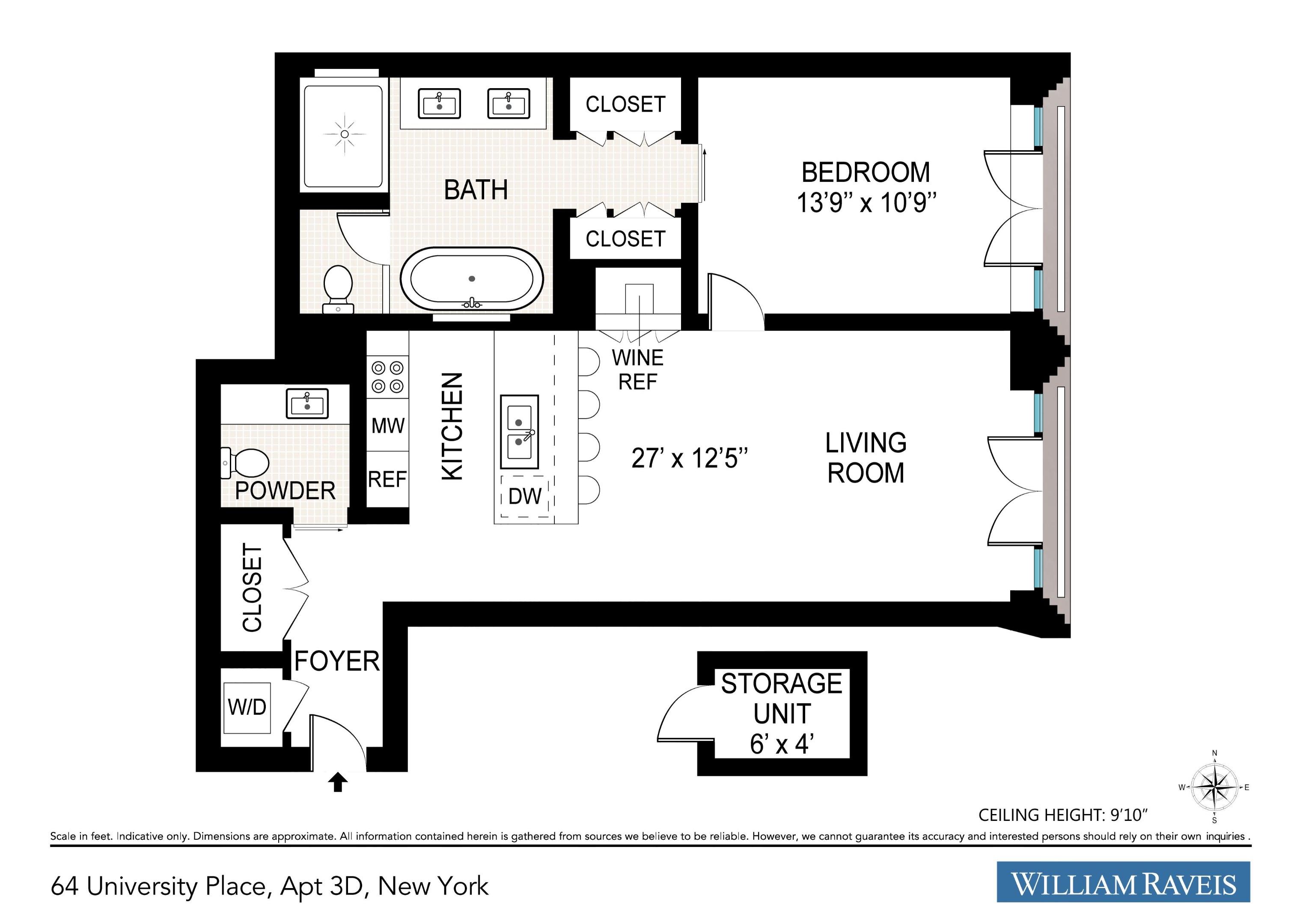 64 University Place 3-D