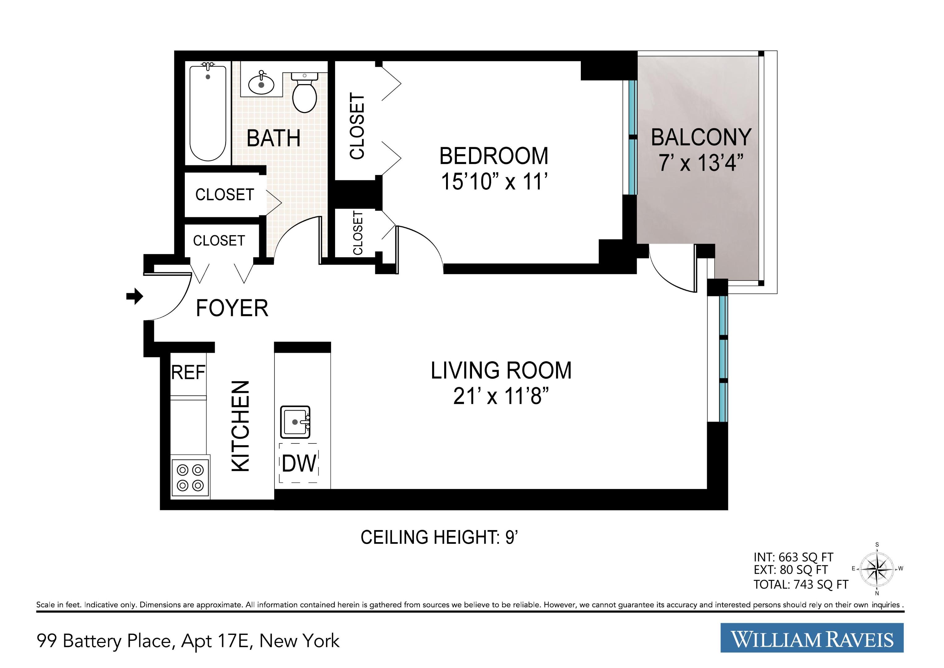 99 Battery Place 17-E
