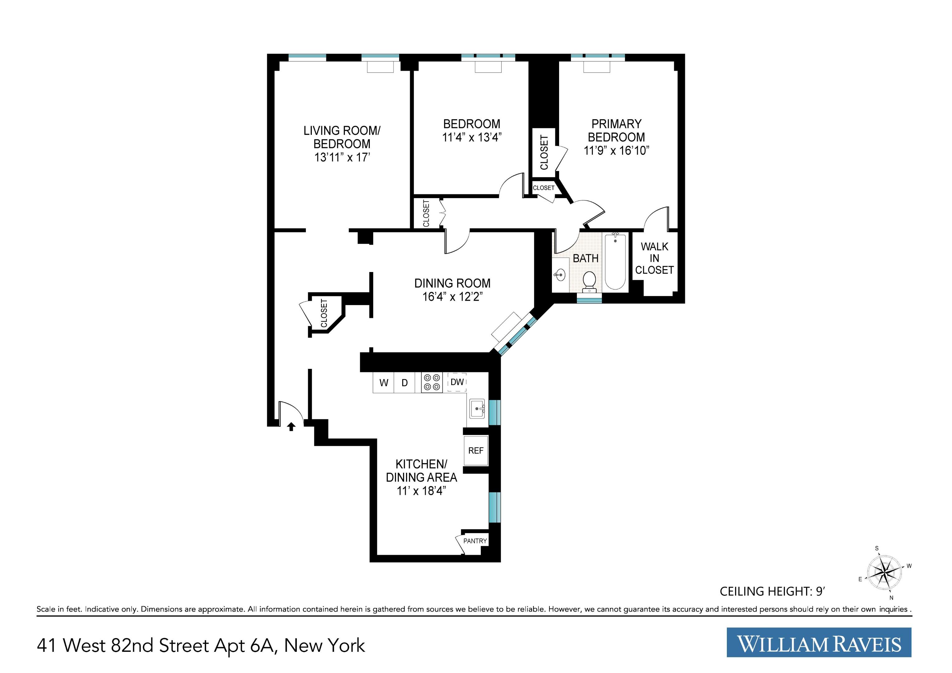 41 W 82nd Street 6-A