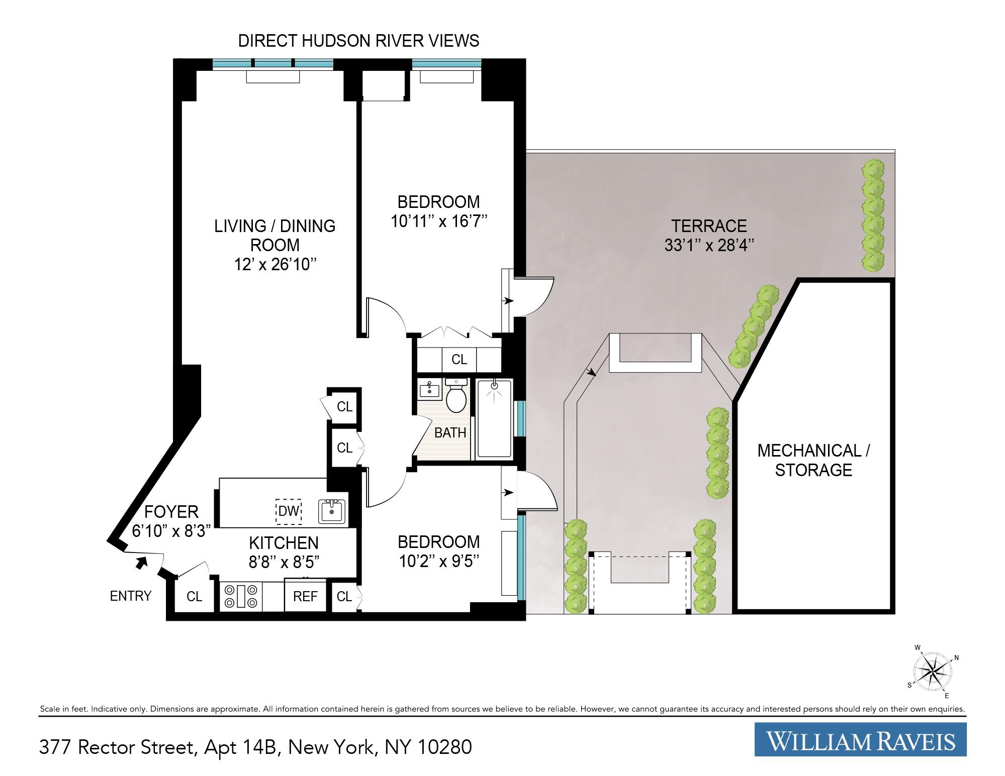 377 Rector Place 14B