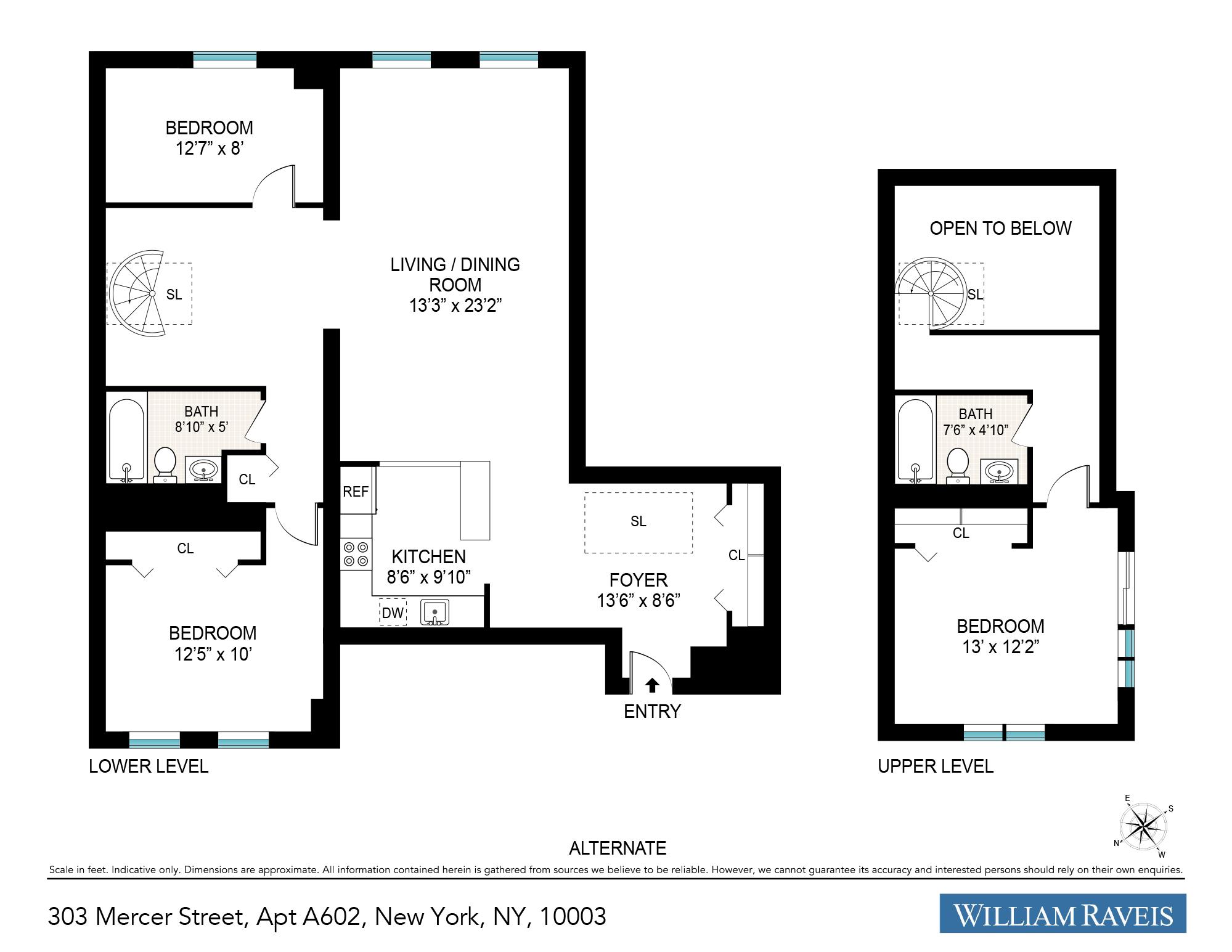 303 Mercer Street A602