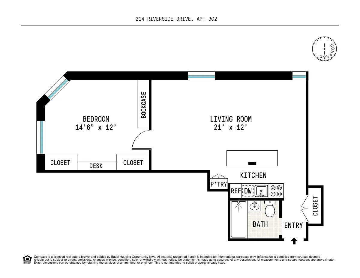 214 Riverside Drive 302