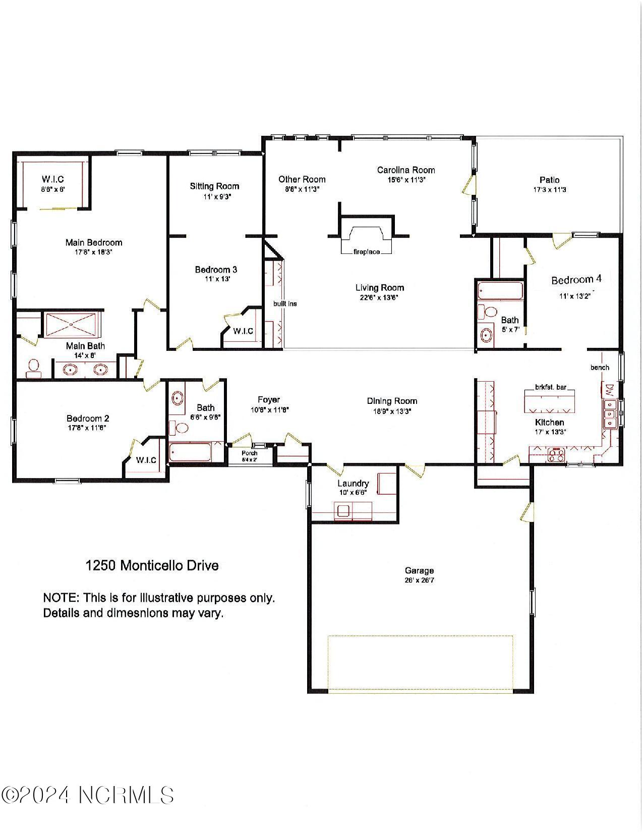 1250 Monticello Drive