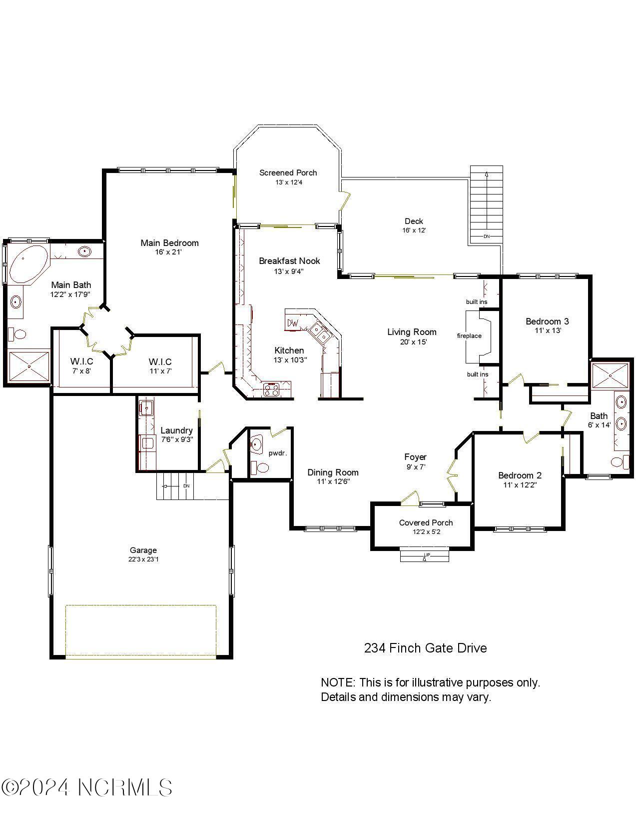 234 Finch Gate Drive