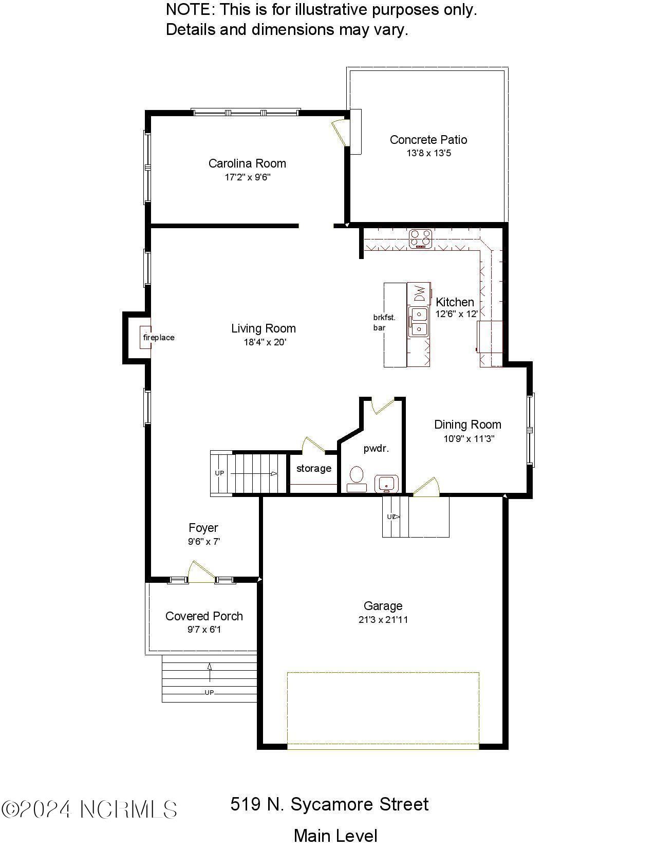 519 N Sycamore Street