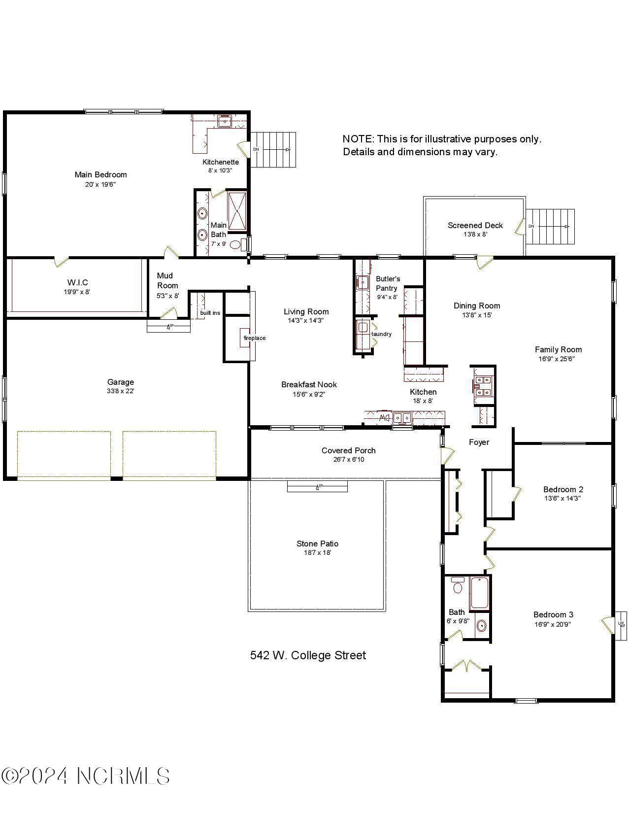 542 W College Street