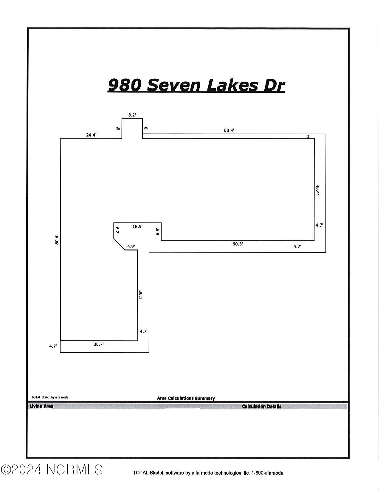 980 Seven Lakes Drive