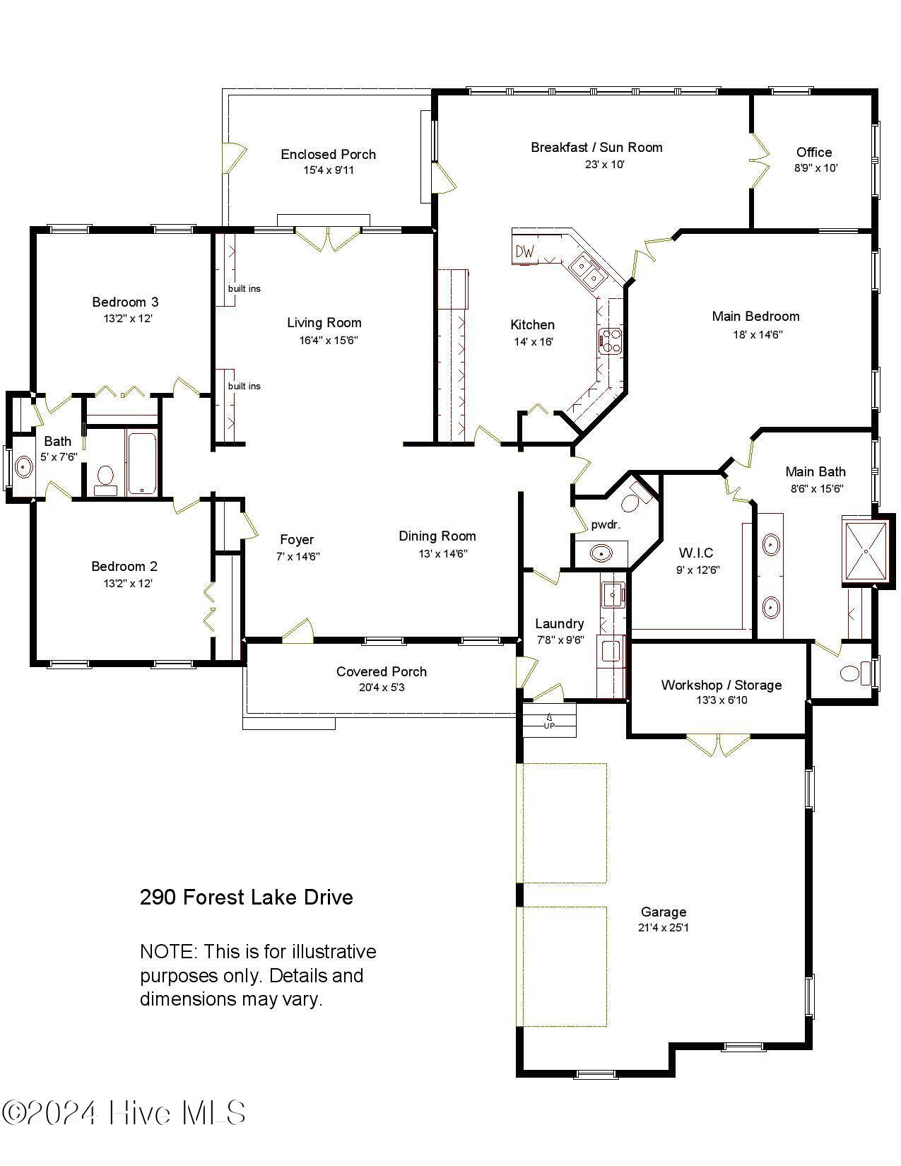 290 Lake Forest Drive