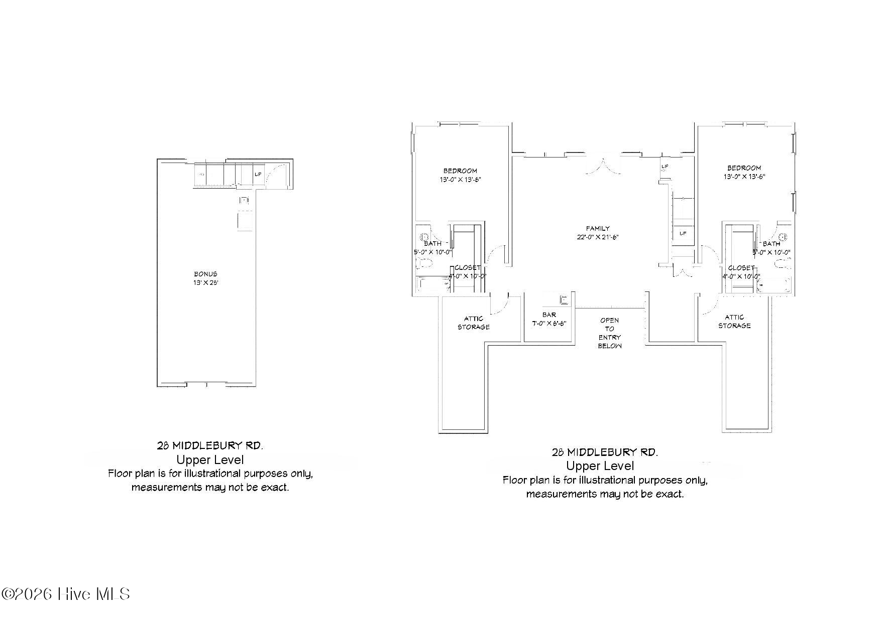 28 Middlebury Road