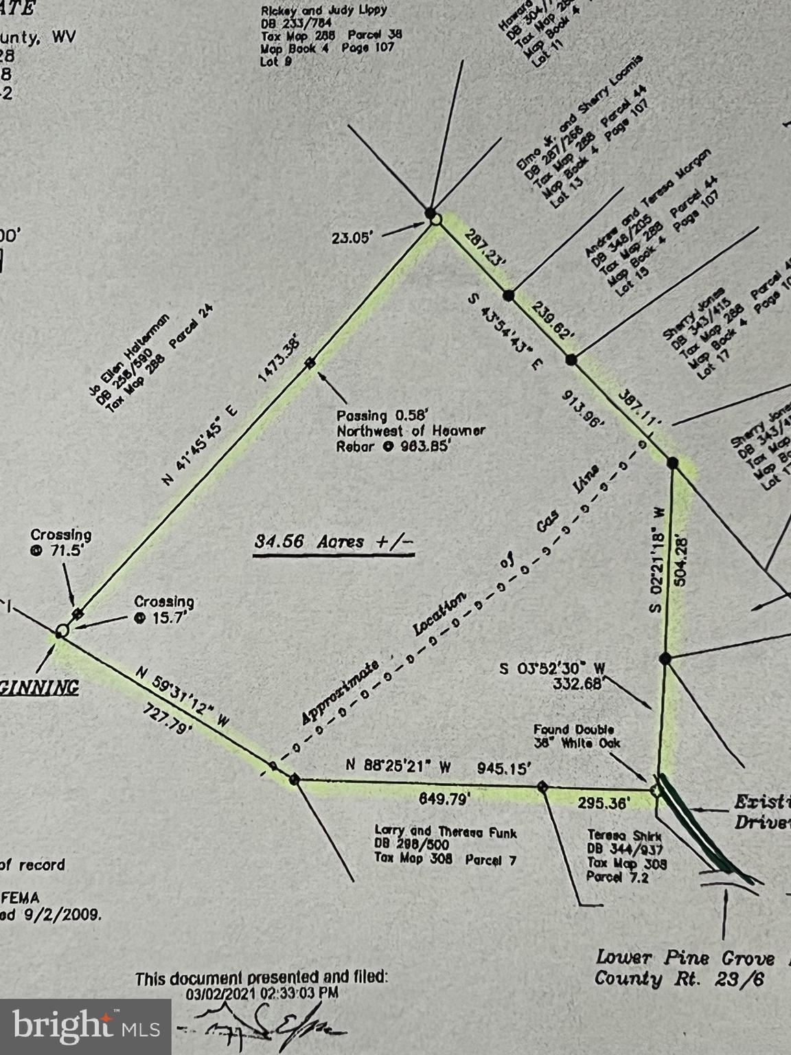 250 LOWER PINE GROVE ROAD