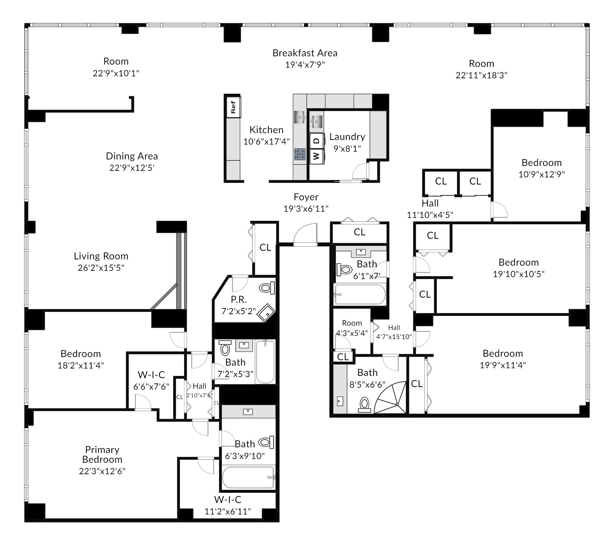 1600 Parker Avenue Unit# 15G/H