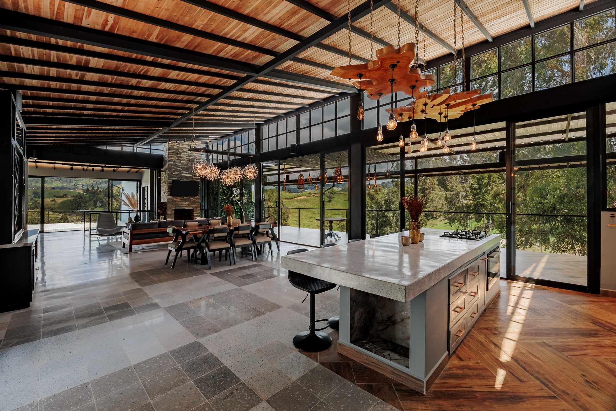 A Contemporary Mountain Estate In The Andes... 
