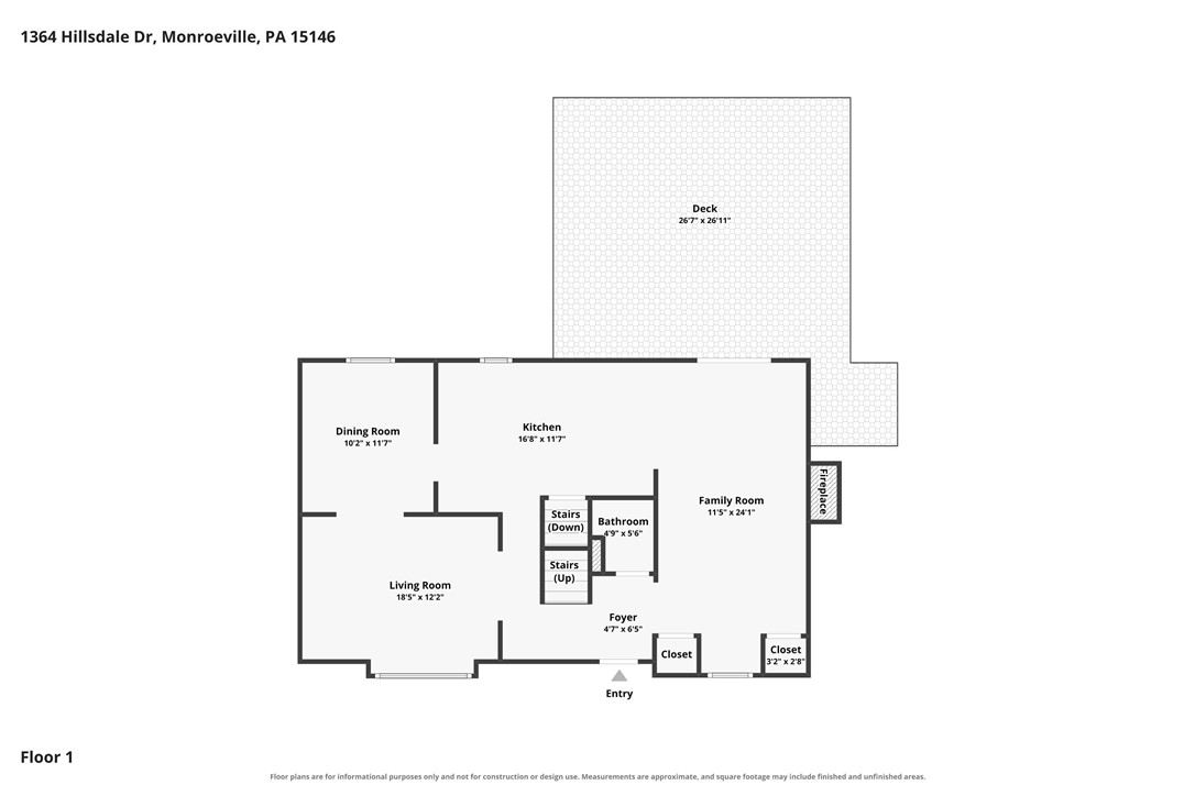 1364 Hillsdale Drive