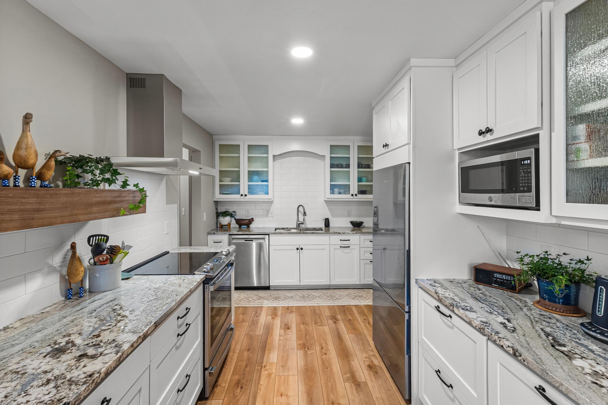 Updated Edina Condo with Creek Views