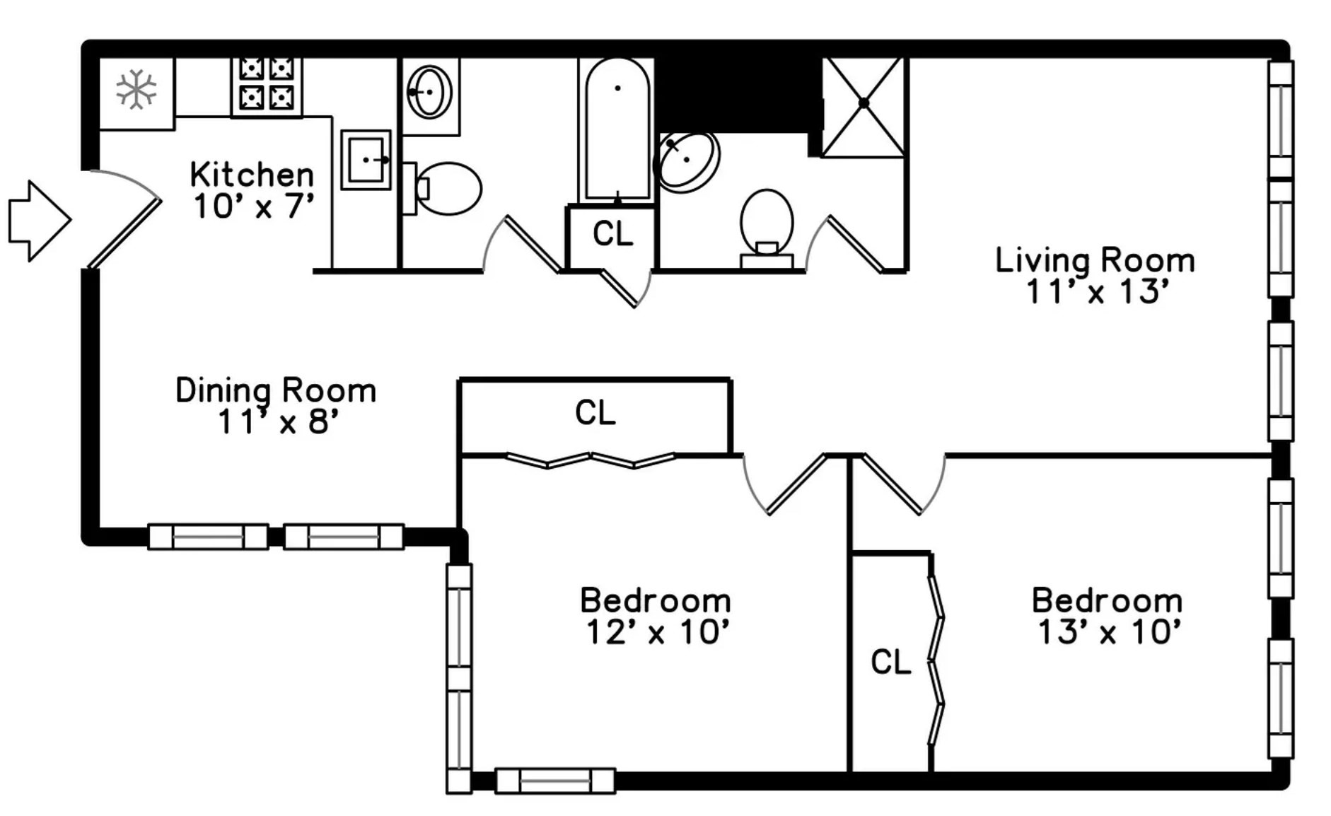 14 Hancock St. # 4 Unit: #4