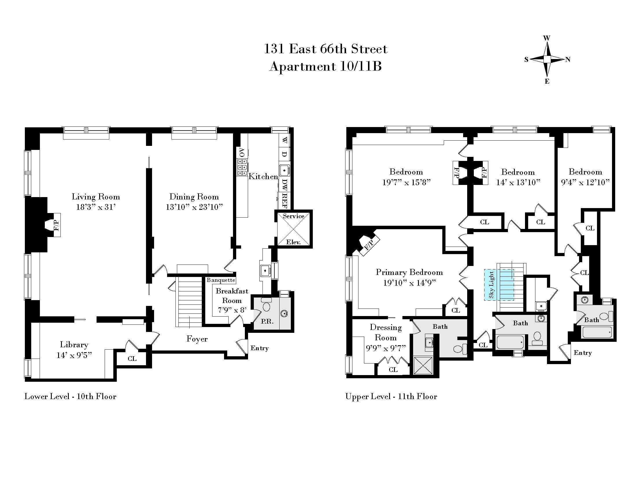 131 E 66th Street 10/11B