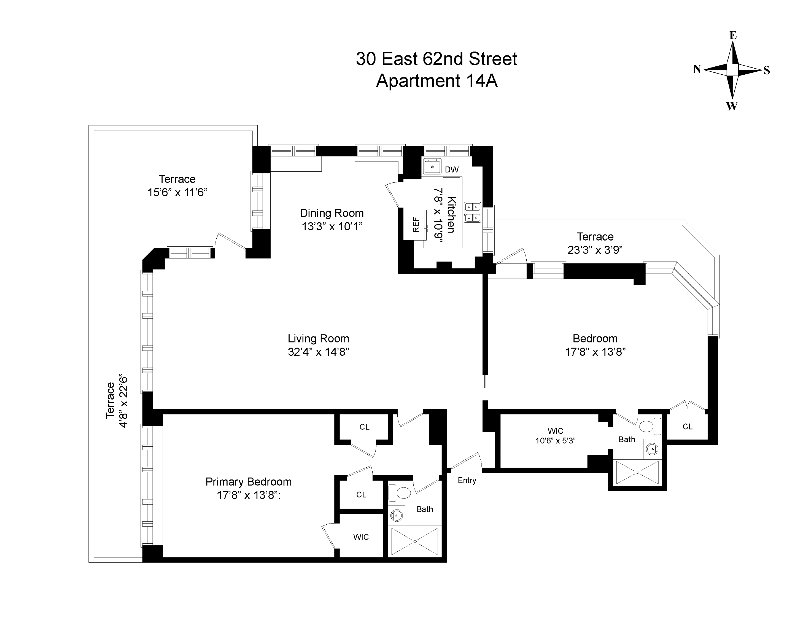 30 E 62nd Street 14A