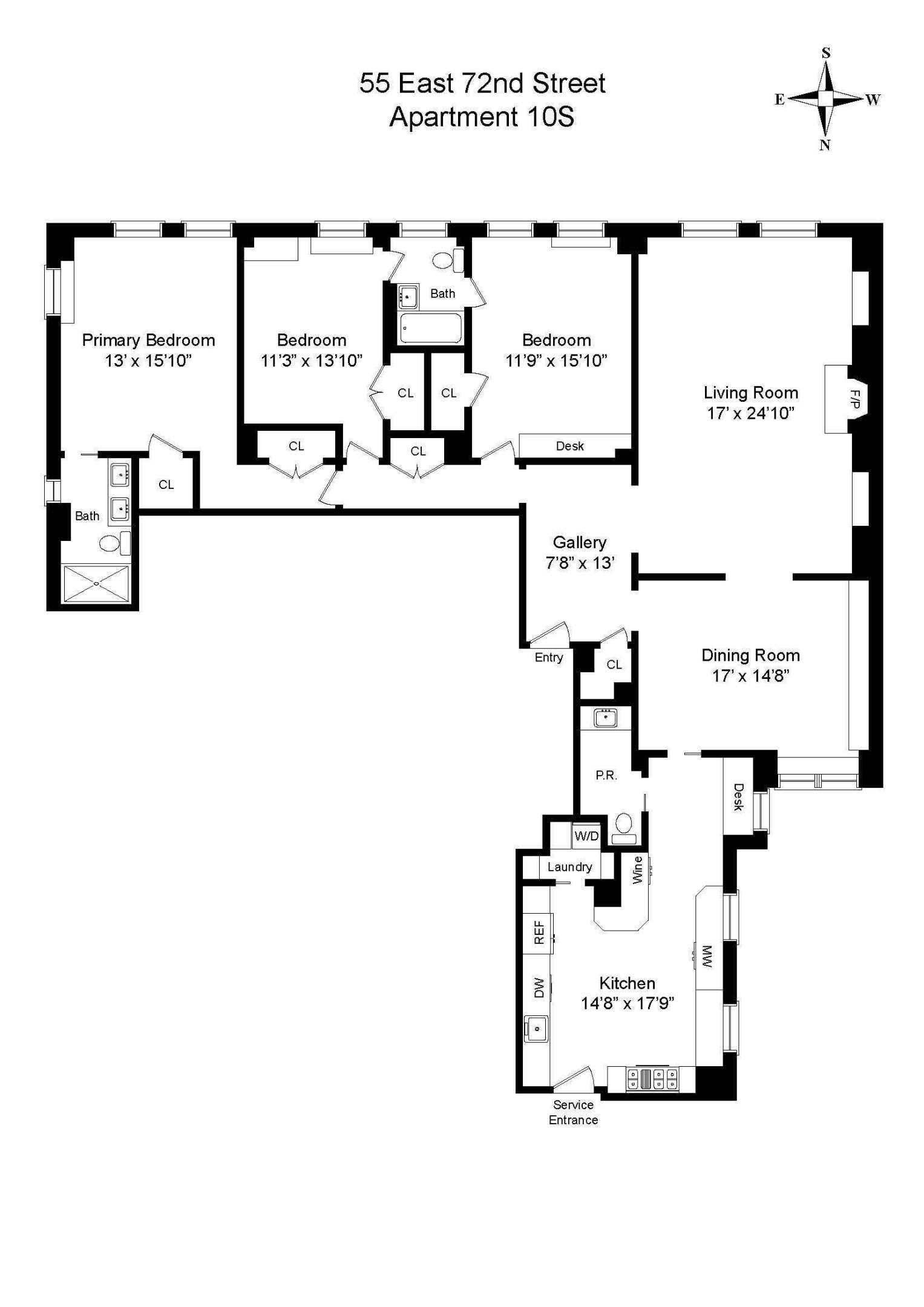 55 E 72nd Street 10S