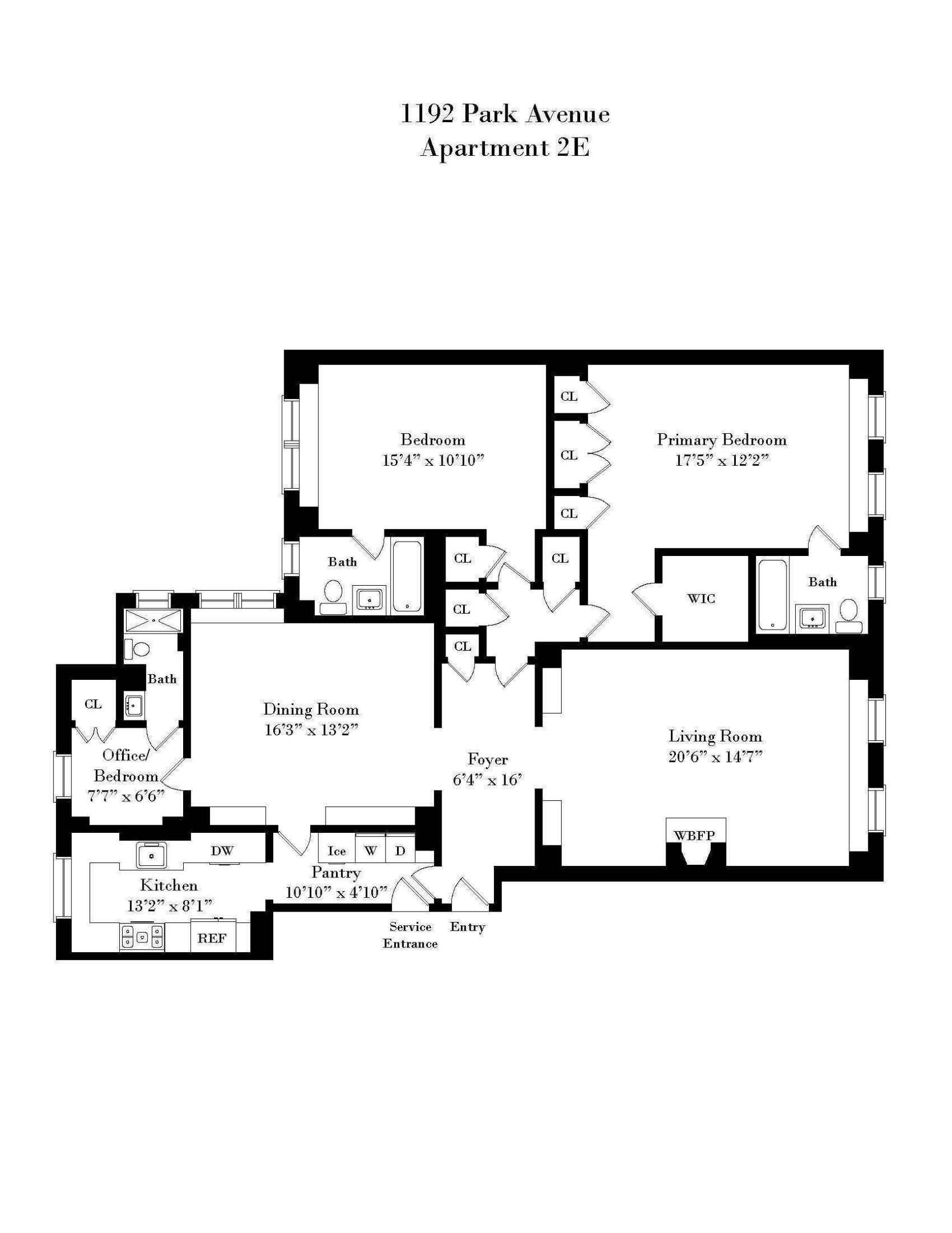 1192 Park Avenue 2E