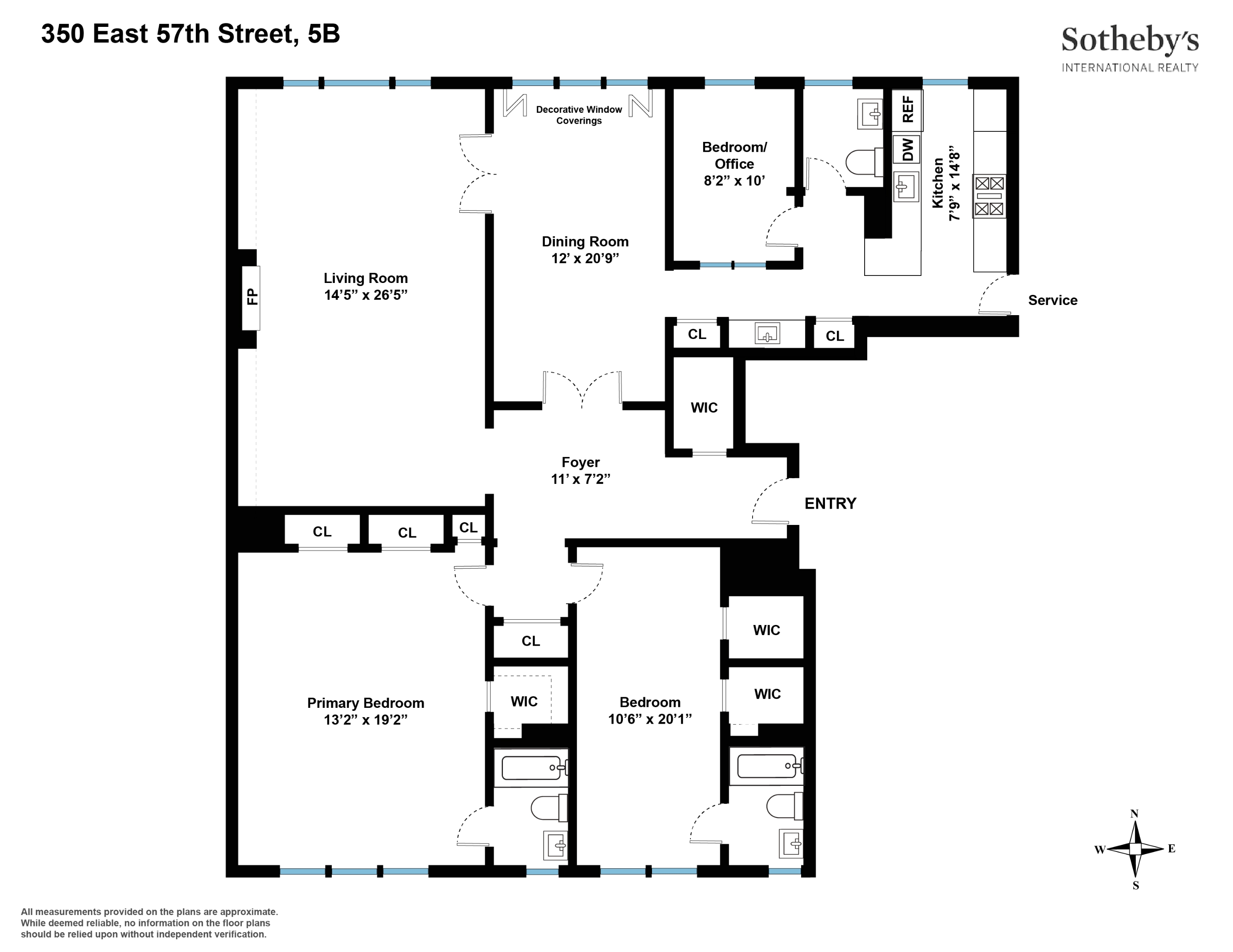 350 E 57th Street 5B