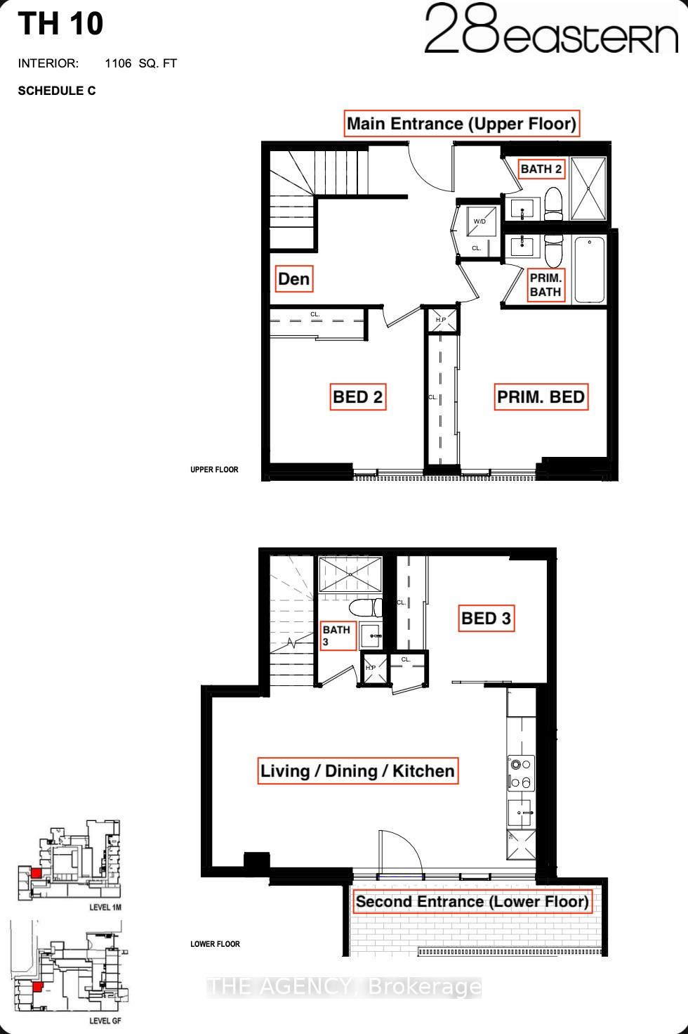 28 Eastern Avenue TH110, Toronto Unit: TH110