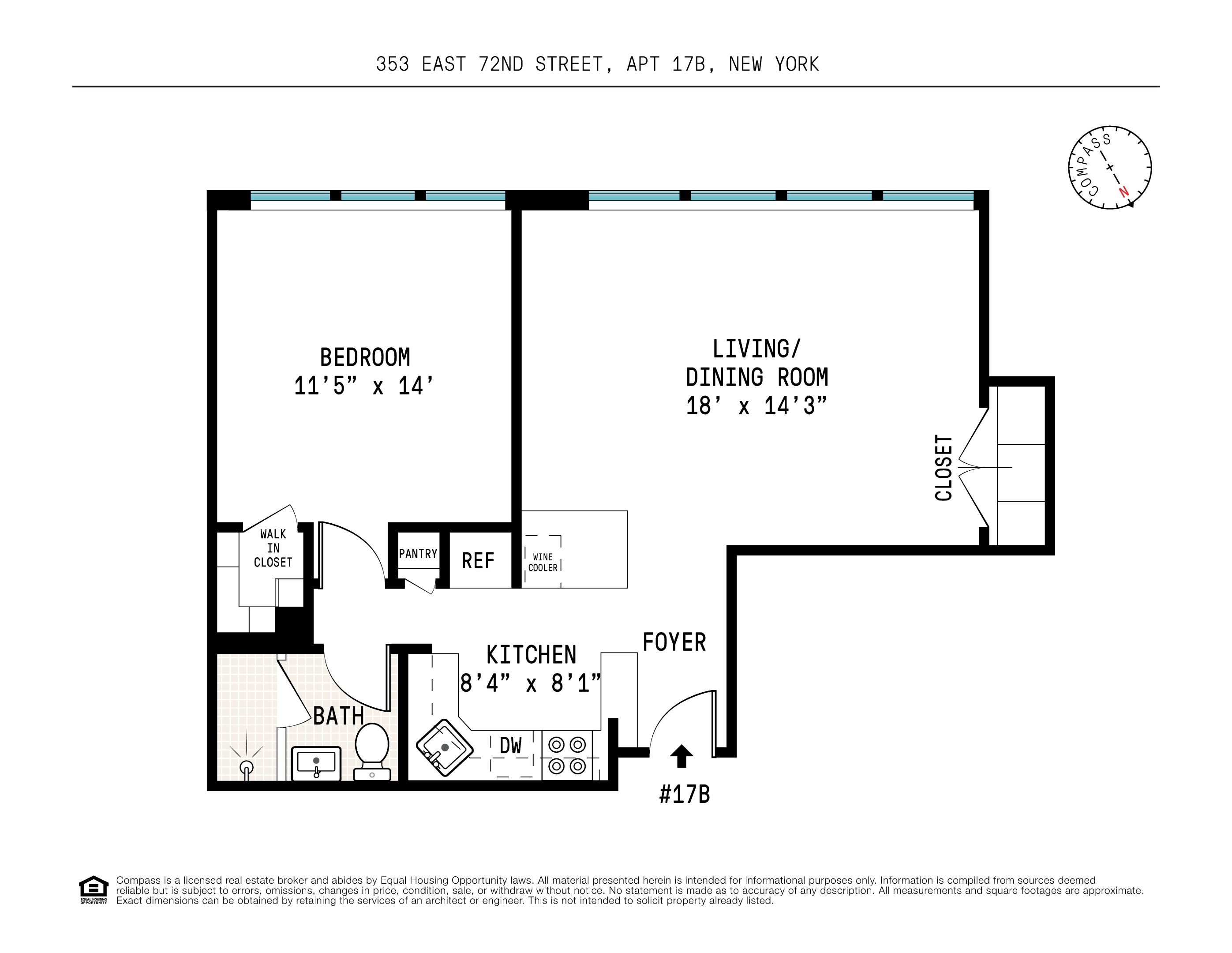 353 E 72nd Street 17B