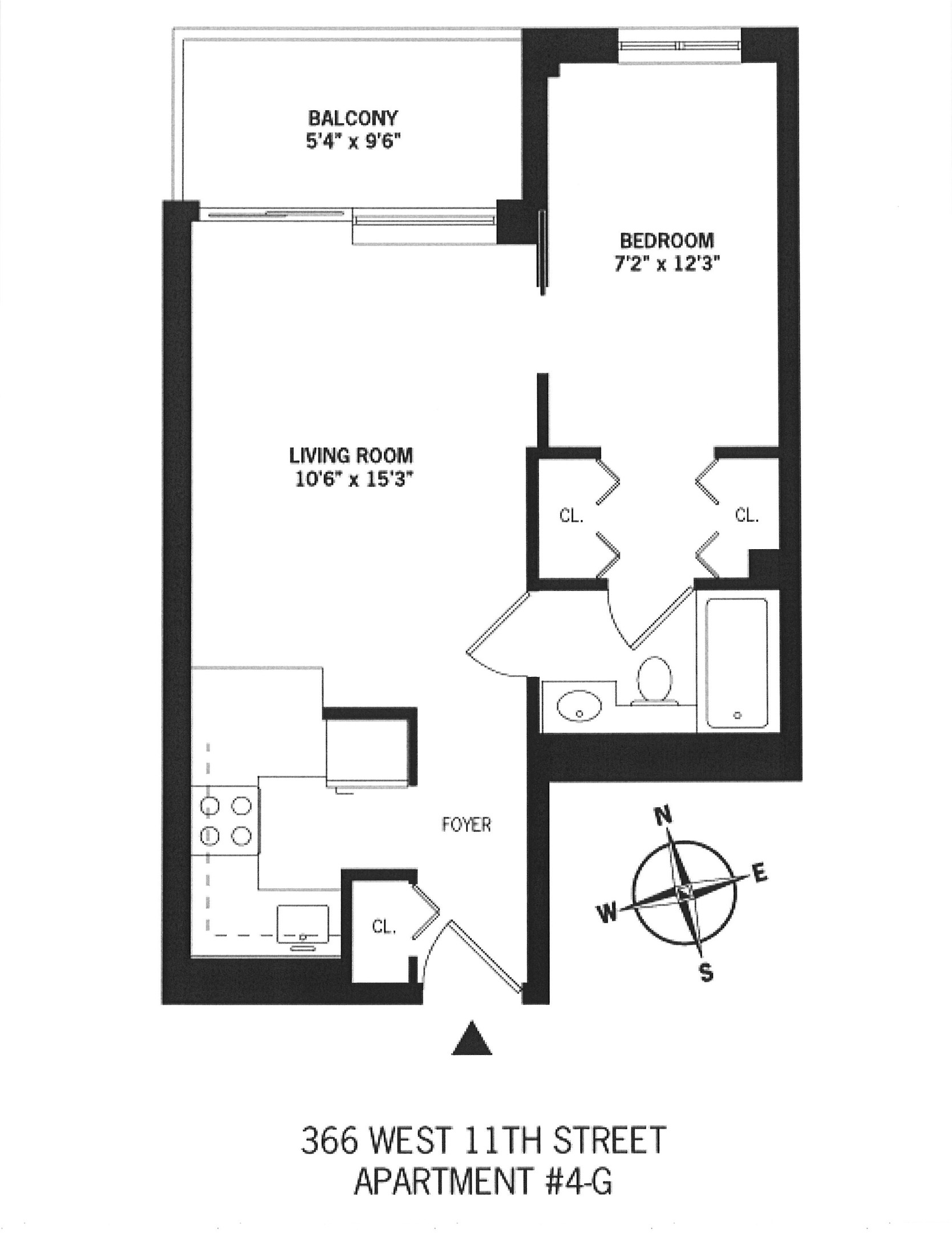 366 W 11th Street 4G