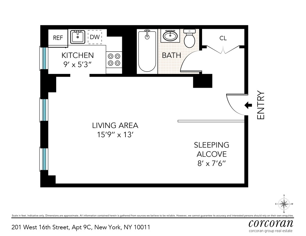 201 W 16TH Street 9C