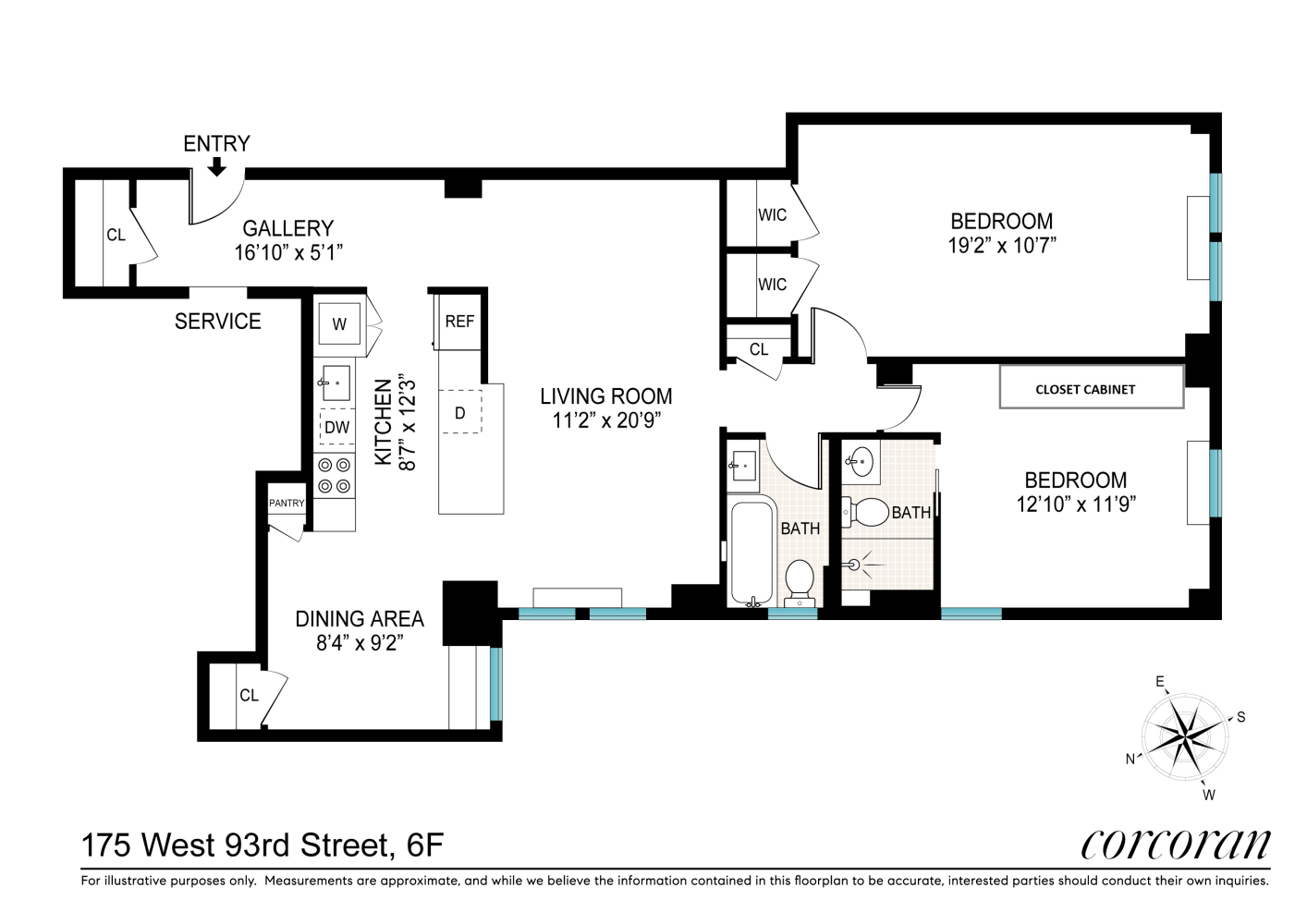 175 W 93RD Street 6F