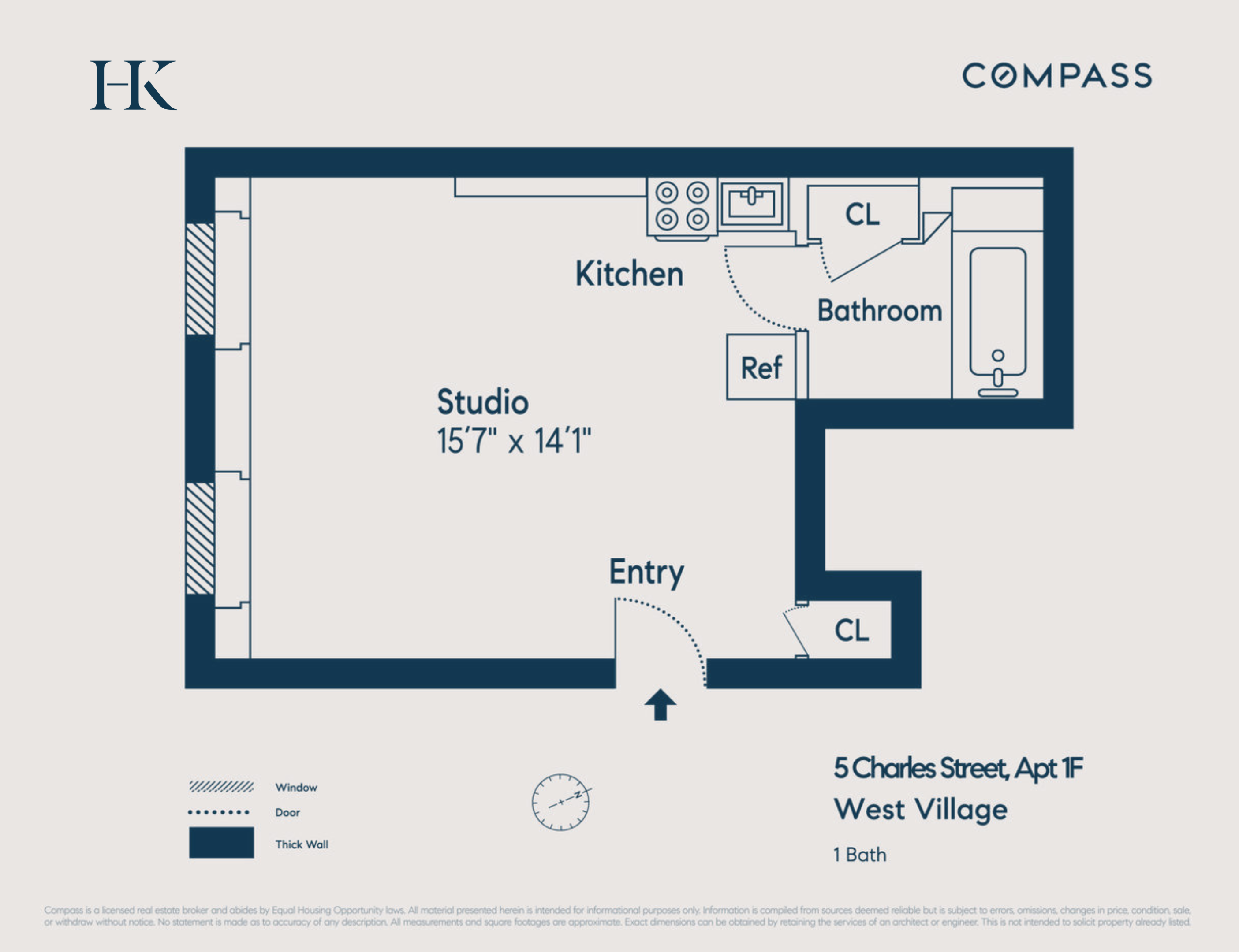 5 Charles Street 1F