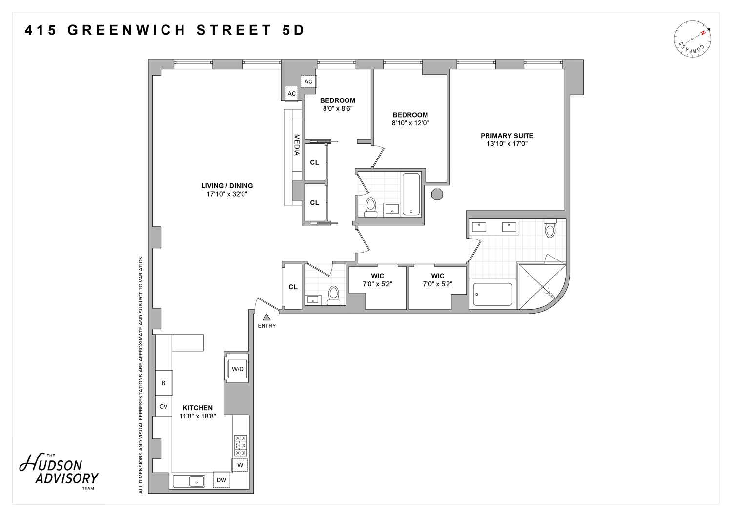 415 Greenwich Street 5D