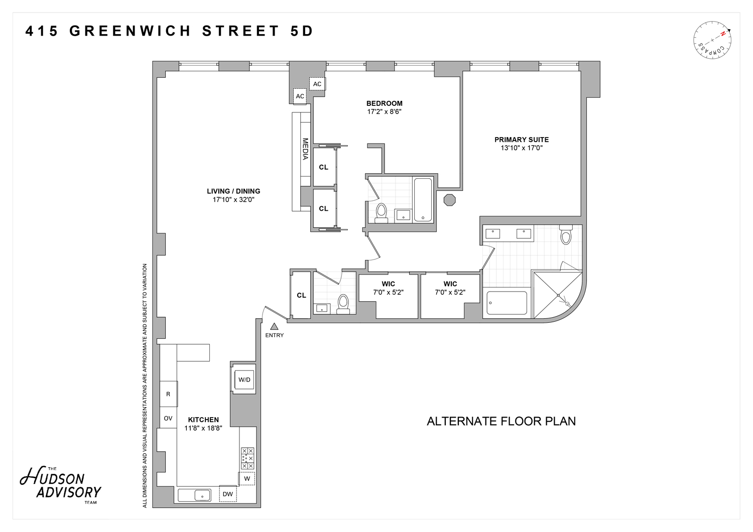 415 Greenwich Street 5D