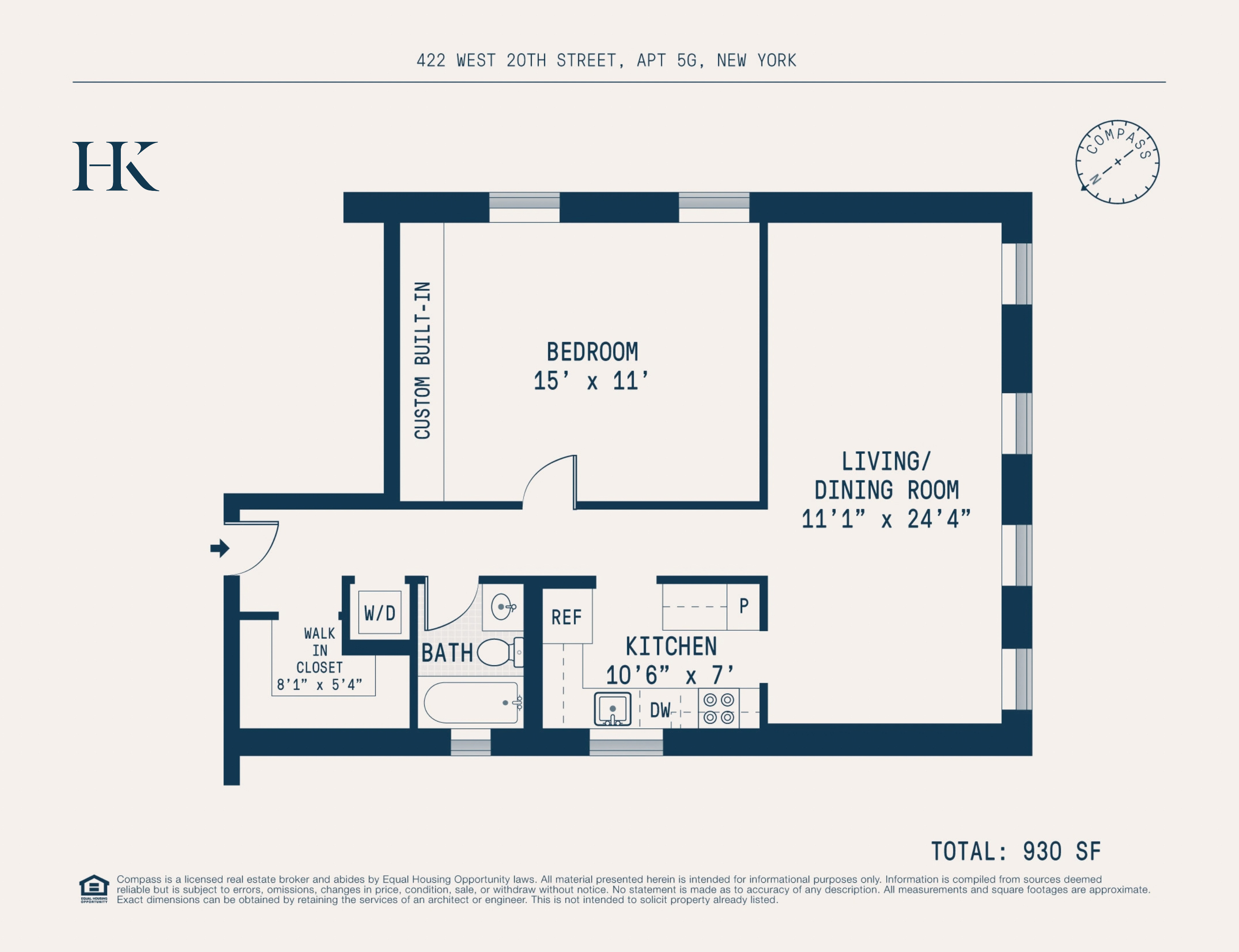 422 W 20th Street 5G