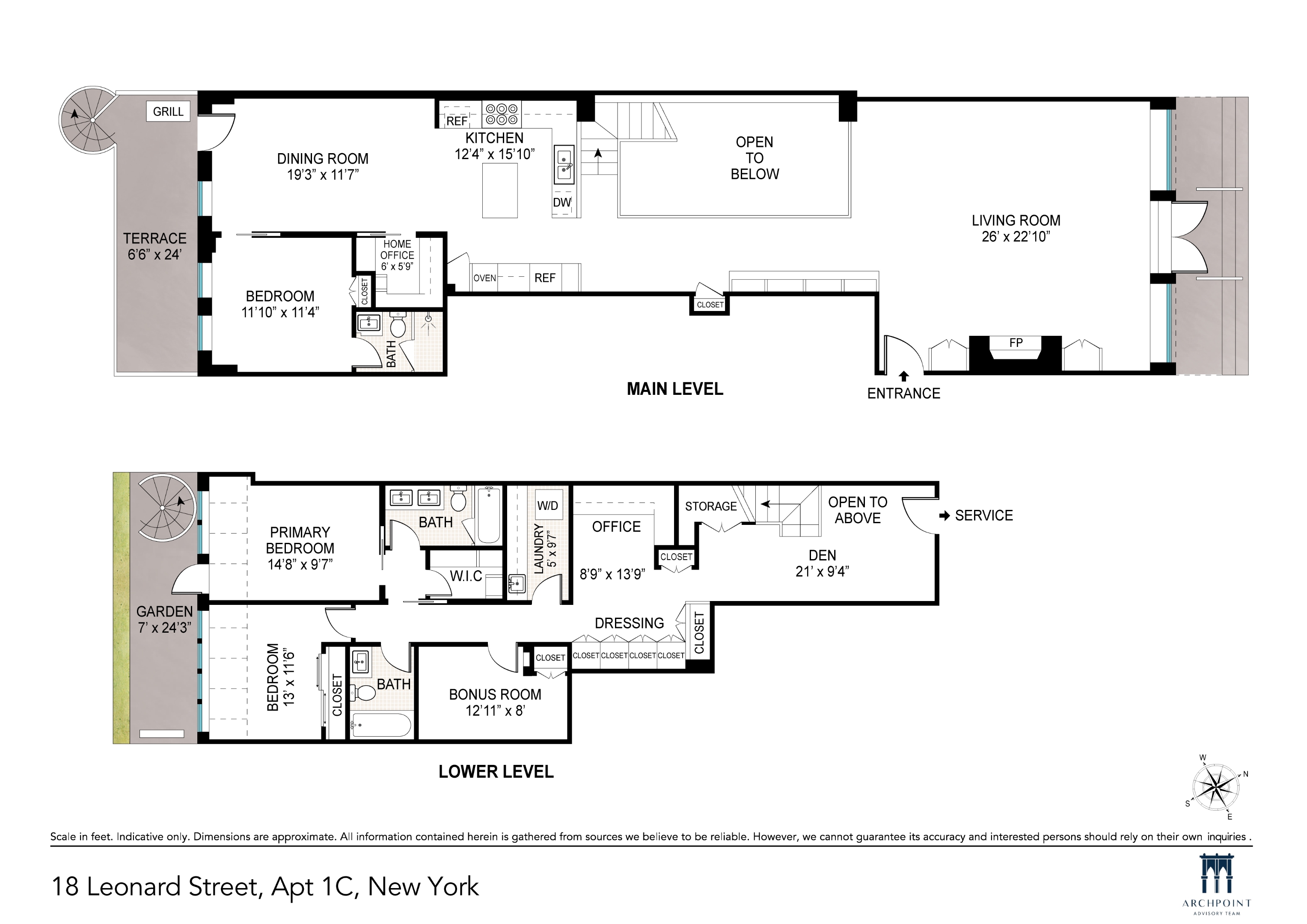 18 Leonard Street 1C